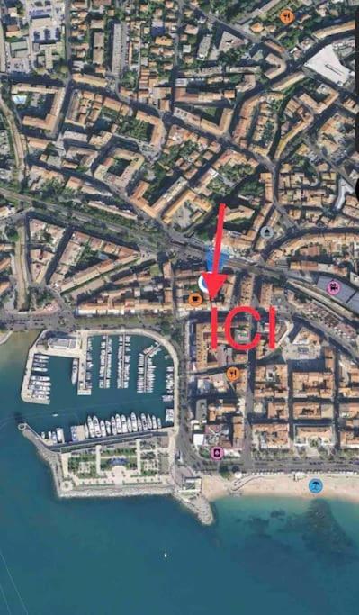Studio 1 Neuf A 100 M Des Plages Et De La Gare Saint-Raphael  Luaran gambar